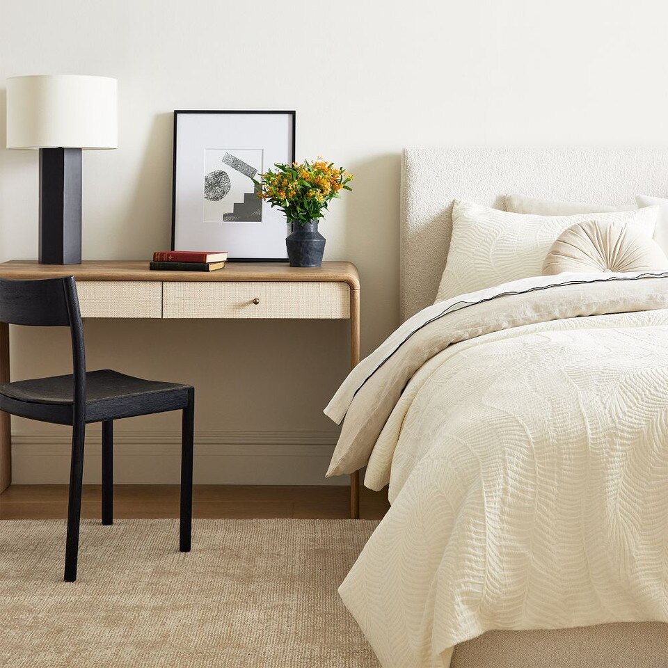 Trailing Fern Matelasse Duvet Cover & Pillowcases