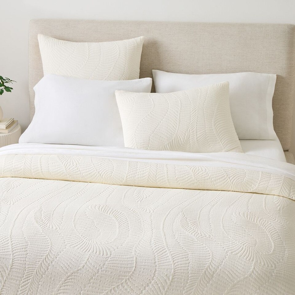 Trailing Fern Matelasse Duvet Cover & Pillowcases