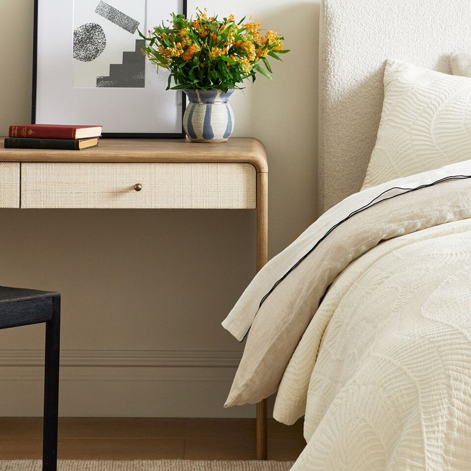 Trailing Fern Matelasse Duvet Cover & Pillowcases