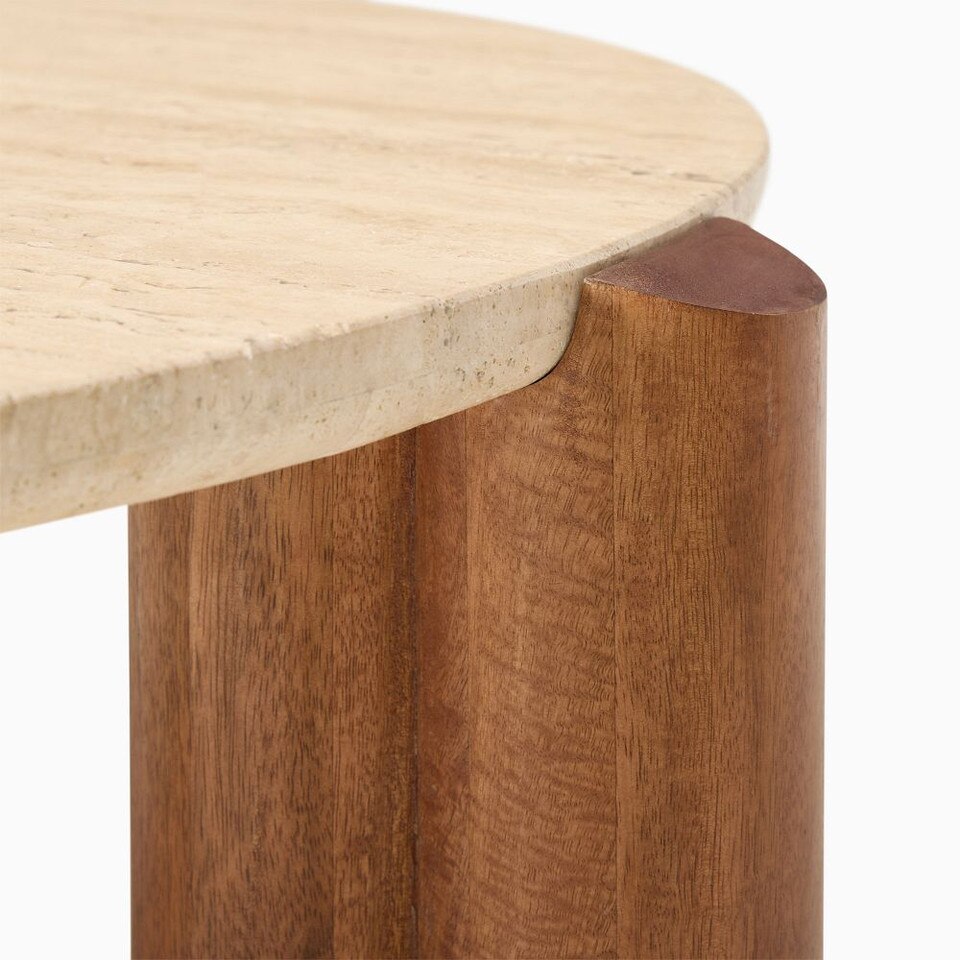 Travertine Coffee Table (107 cm)