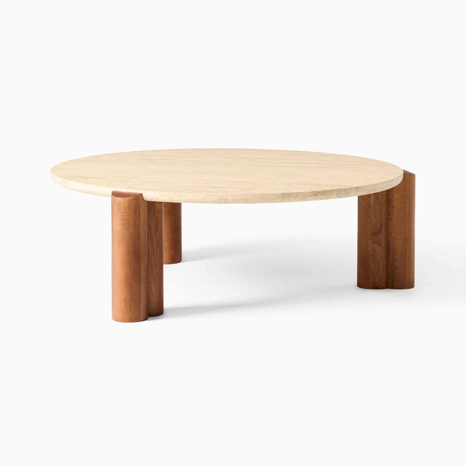 Travertine Coffee Table (107 cm)