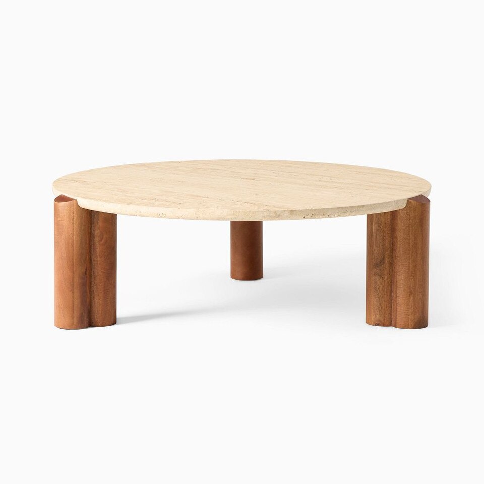 Travertine Coffee Table (107 cm)