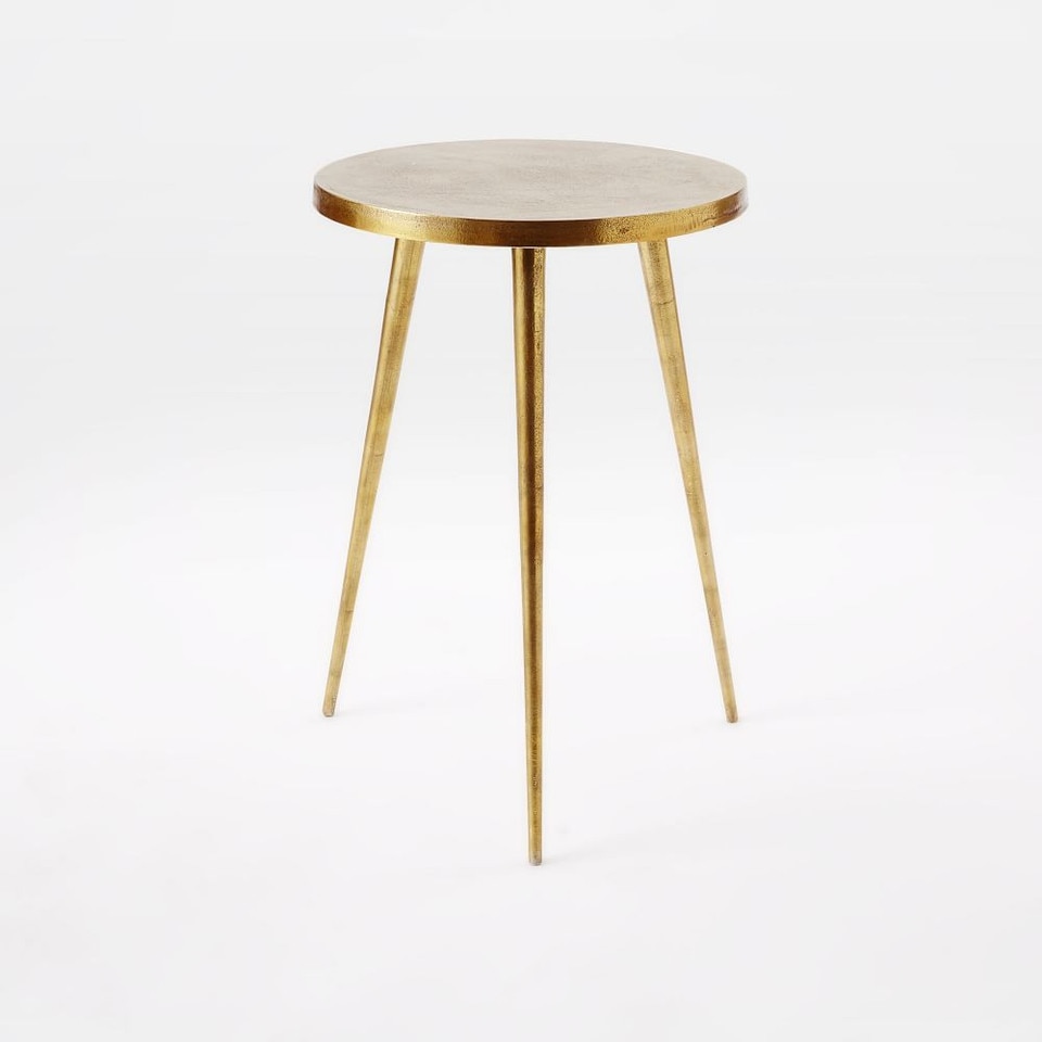 Casted Tripod Round Side Table (38 cm)