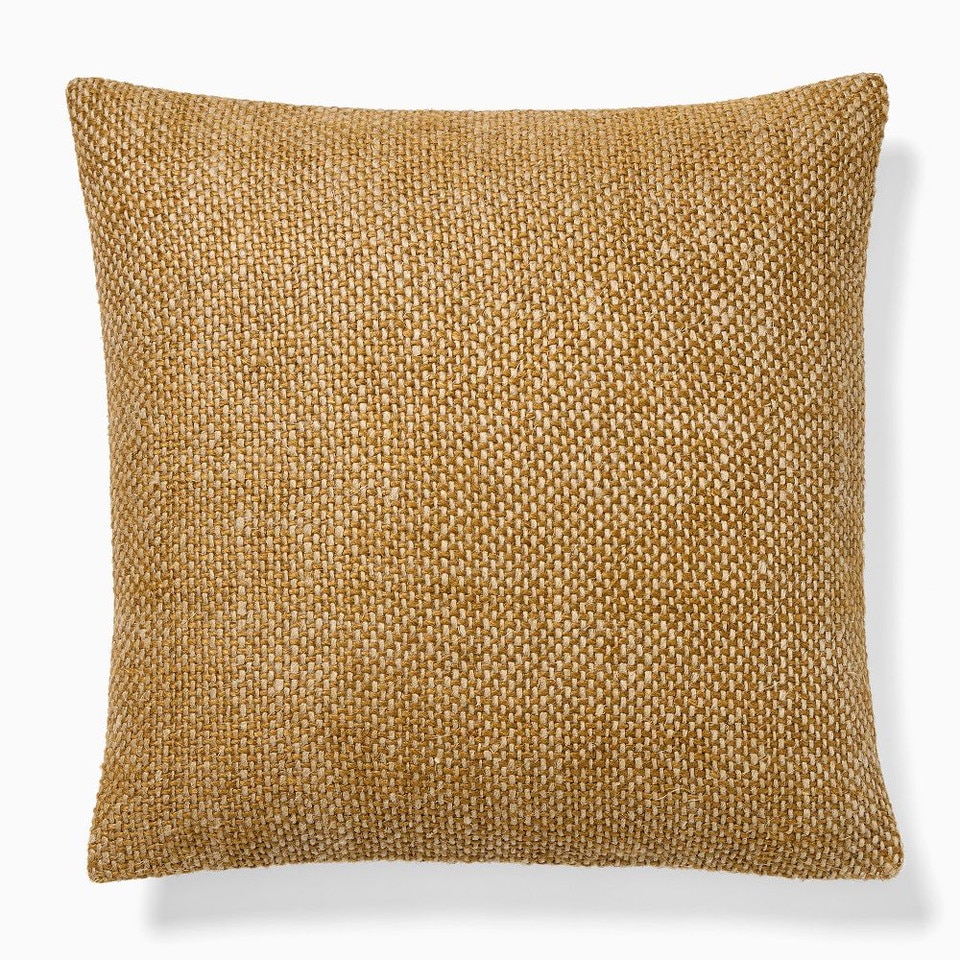 Two Tone Chunky Linen Cushion Cover