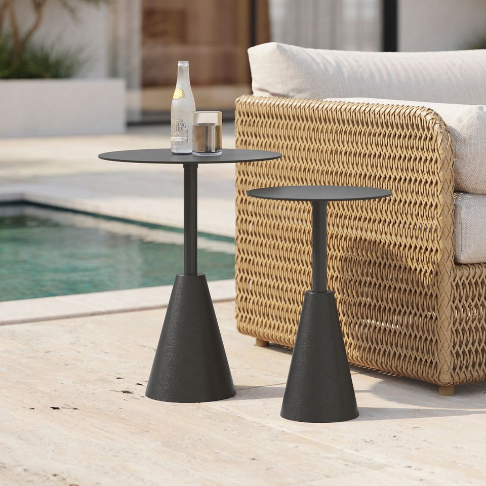 Tyra Outdoor Nesting Side Tables (30 cm - 40 cm)