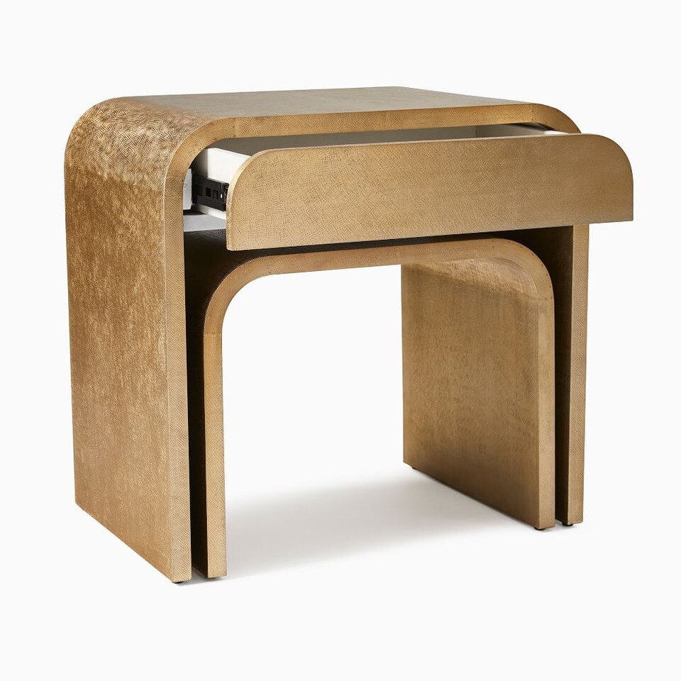 Vella Nesting Bedside Table (51 cm - 61 cm)