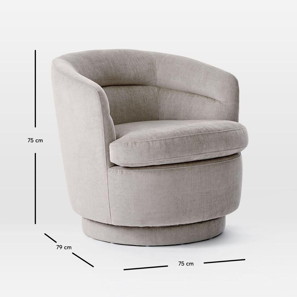 Viv Swivel Armchair