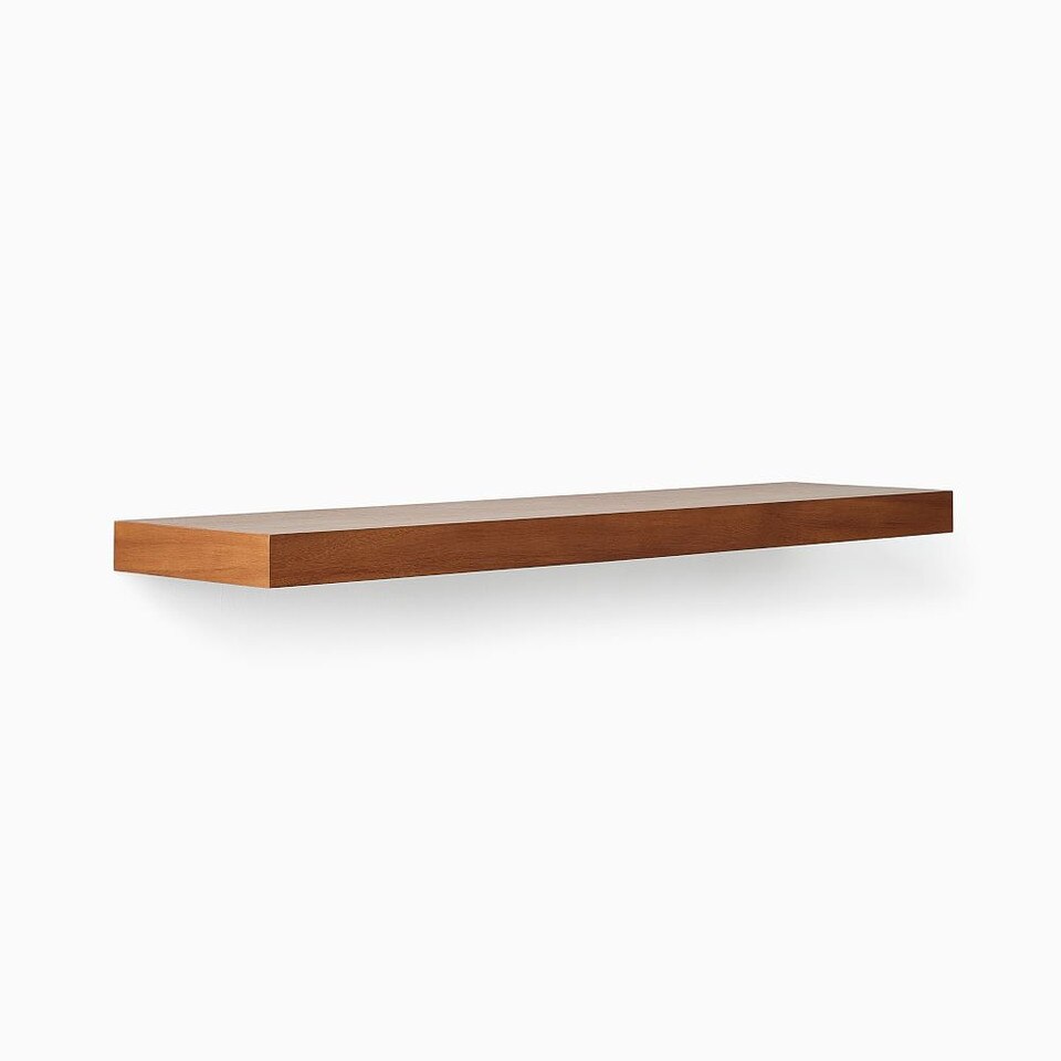 Volume Floating Shelves - Cool Walnut