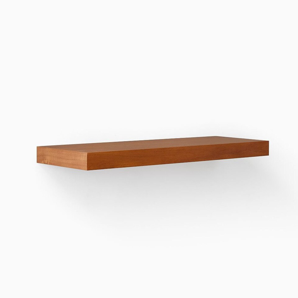 Volume Floating Shelves - Cool Walnut