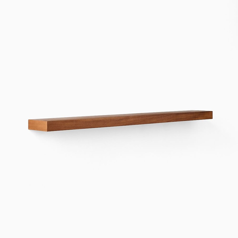 Volume Floating Shelves - Cool Walnut