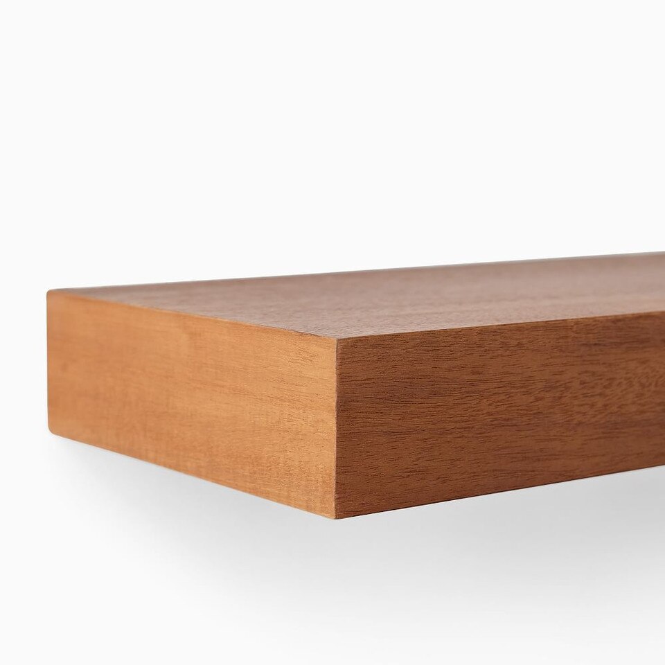 Volume Floating Shelves - Cool Walnut
