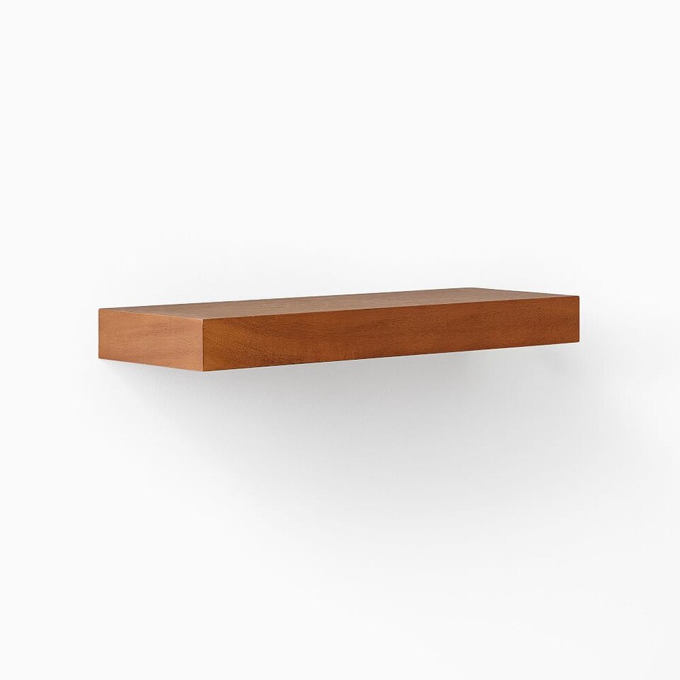 Volume Floating Shelves - Cool Walnut