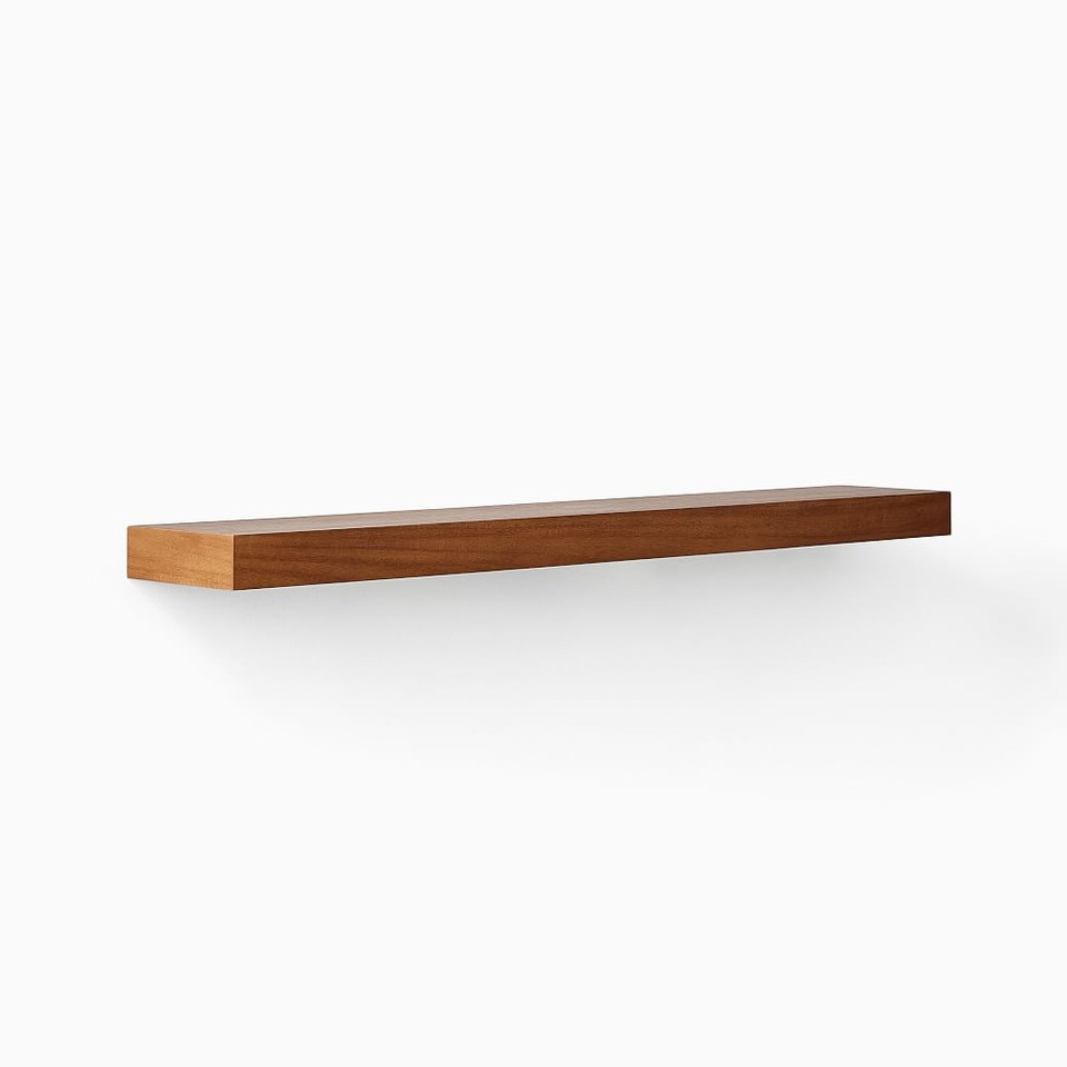 Volume Floating Shelves - Cool Walnut