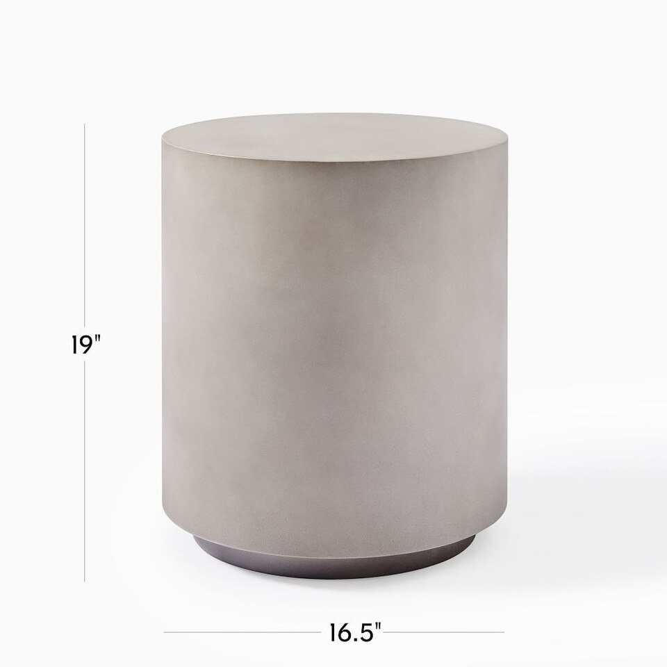 Volume Side Table - Concrete