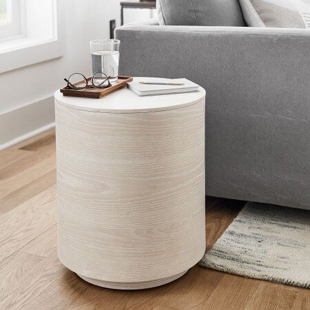 Volume Side Table (42cm) - Wood