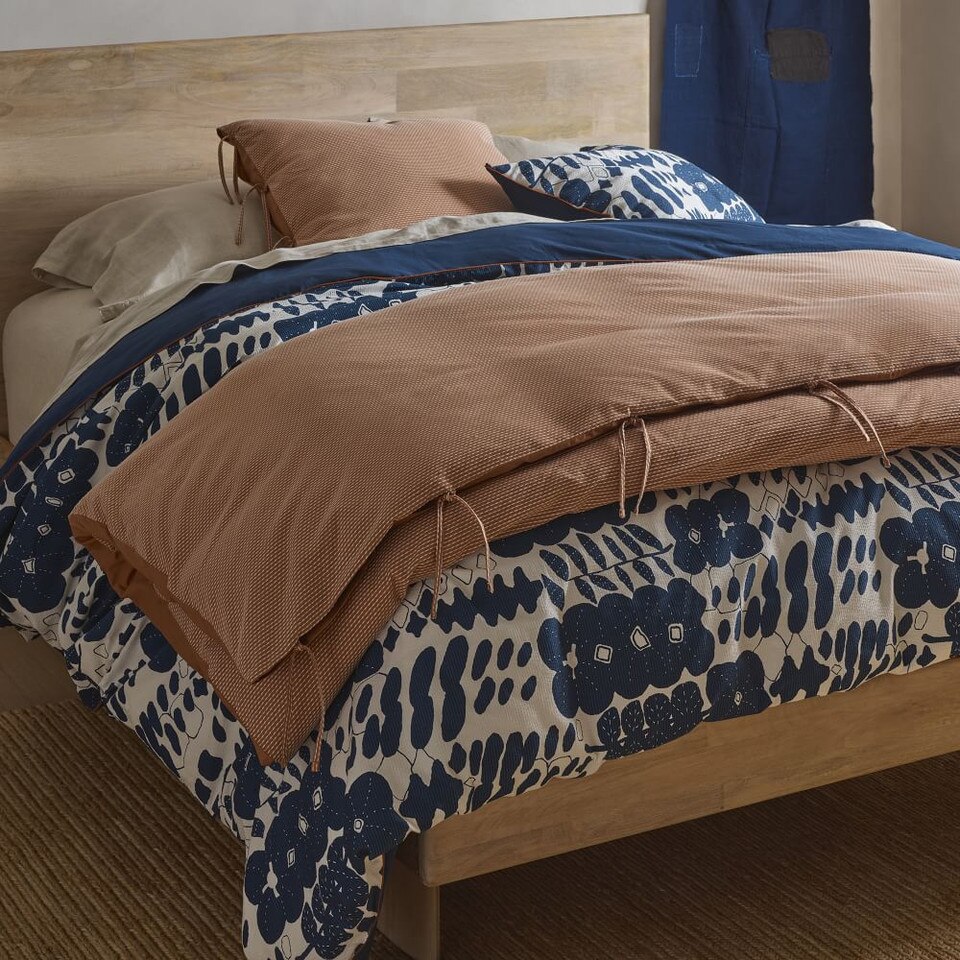 Organic Wabi-Sabi Floral Duvet Cover & Pillowcases