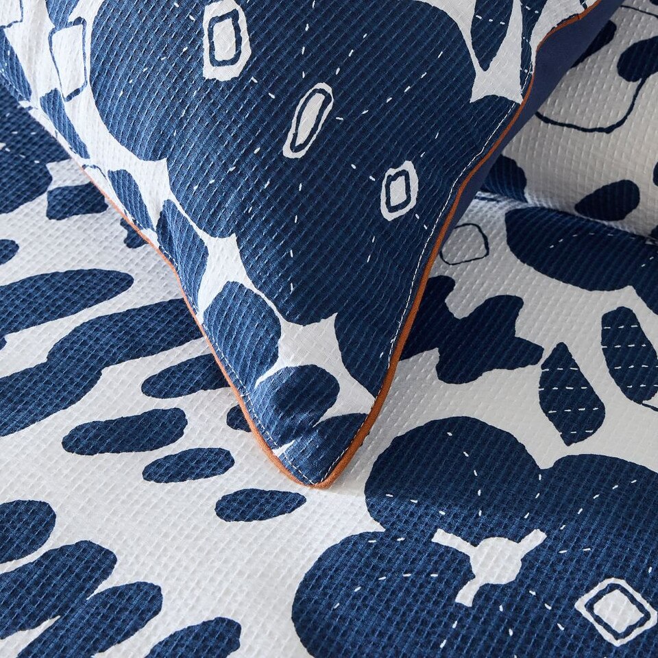 Organic Wabi-Sabi Floral Duvet Cover & Pillowcases