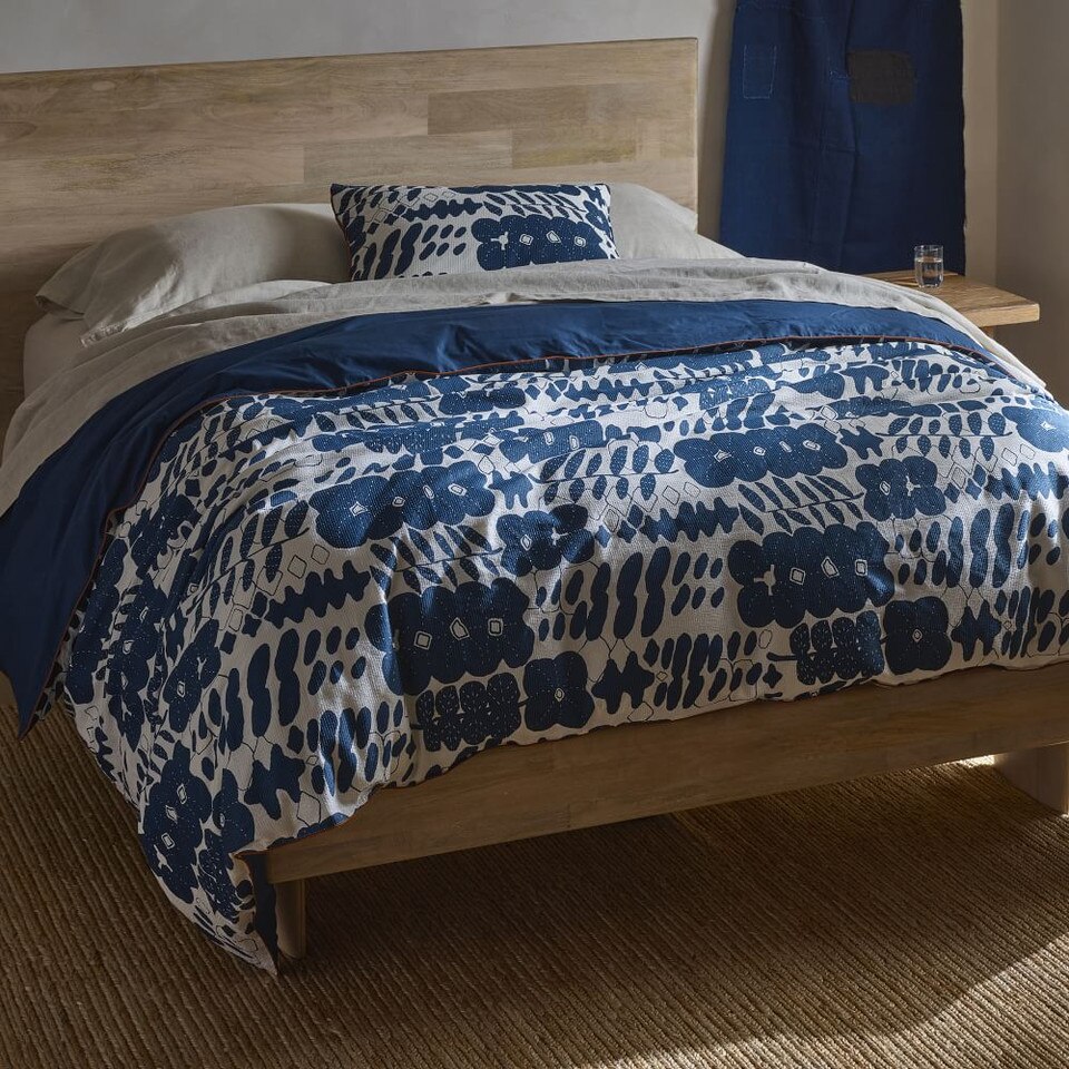 Organic Wabi-Sabi Floral Duvet Cover & Pillowcases