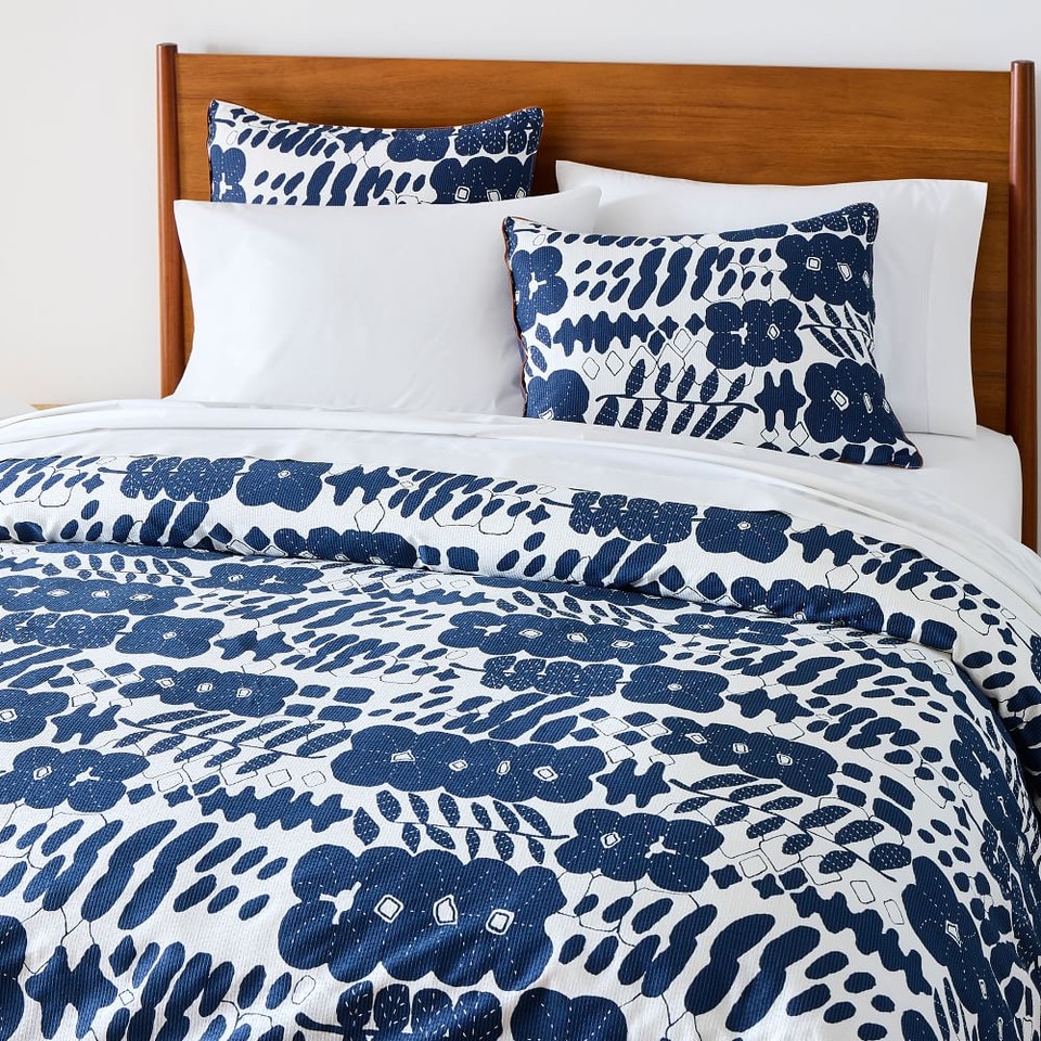 Organic Wabi-Sabi Floral Duvet Cover & Pillowcases