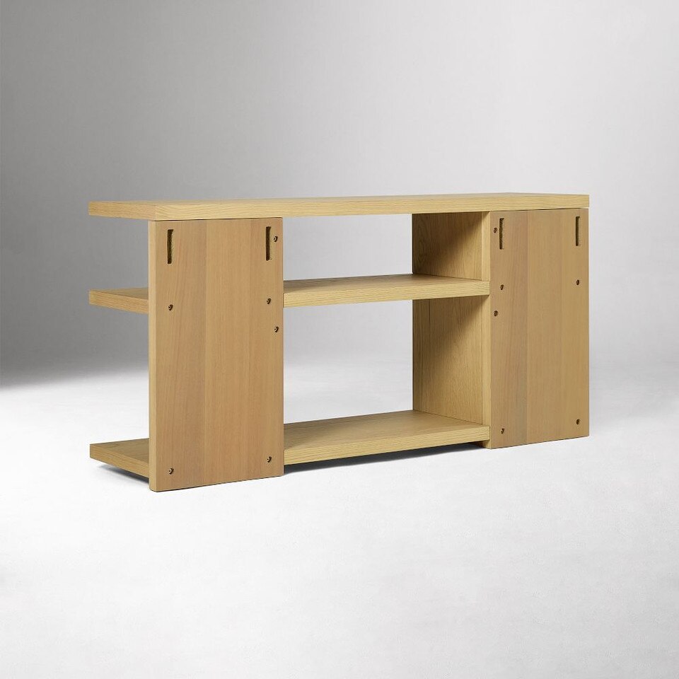 Wallace Modular Low Bookcase Shelf Unit (132 cm)