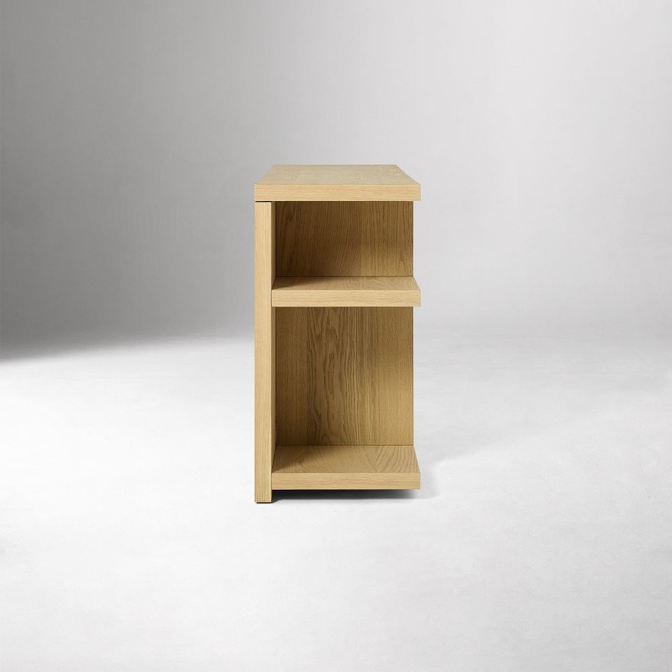 Wallace Modular Low Bookcase Shelf Unit (132 cm)