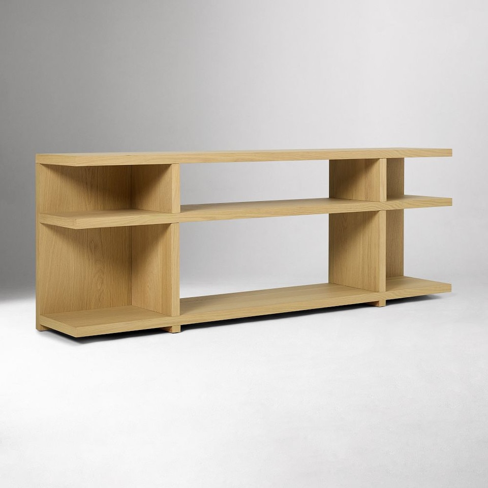 Wallace Modular Low Bookcase Shelf Unit (132 cm)