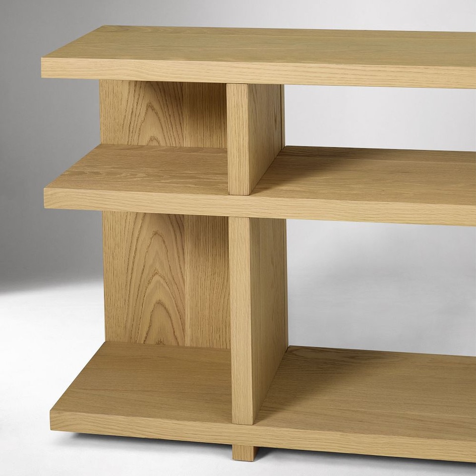 Wallace Modular Low Bookcase Shelf Unit (132 cm)
