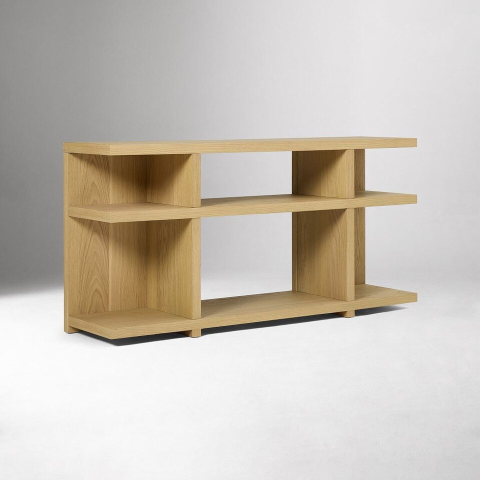 Wallace Modular Low Bookcase Shelf Unit (132 cm)