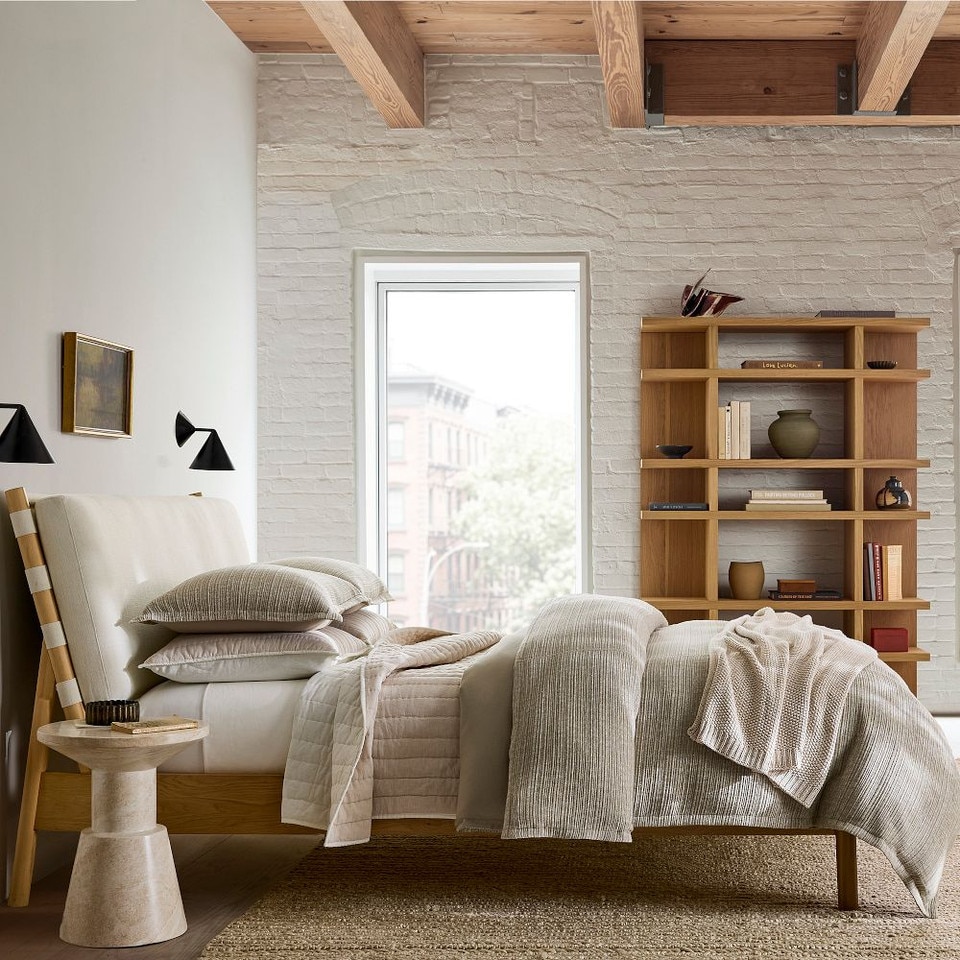 Wallace Modular Narrow Bookcase Shelf Unit (122 cm)