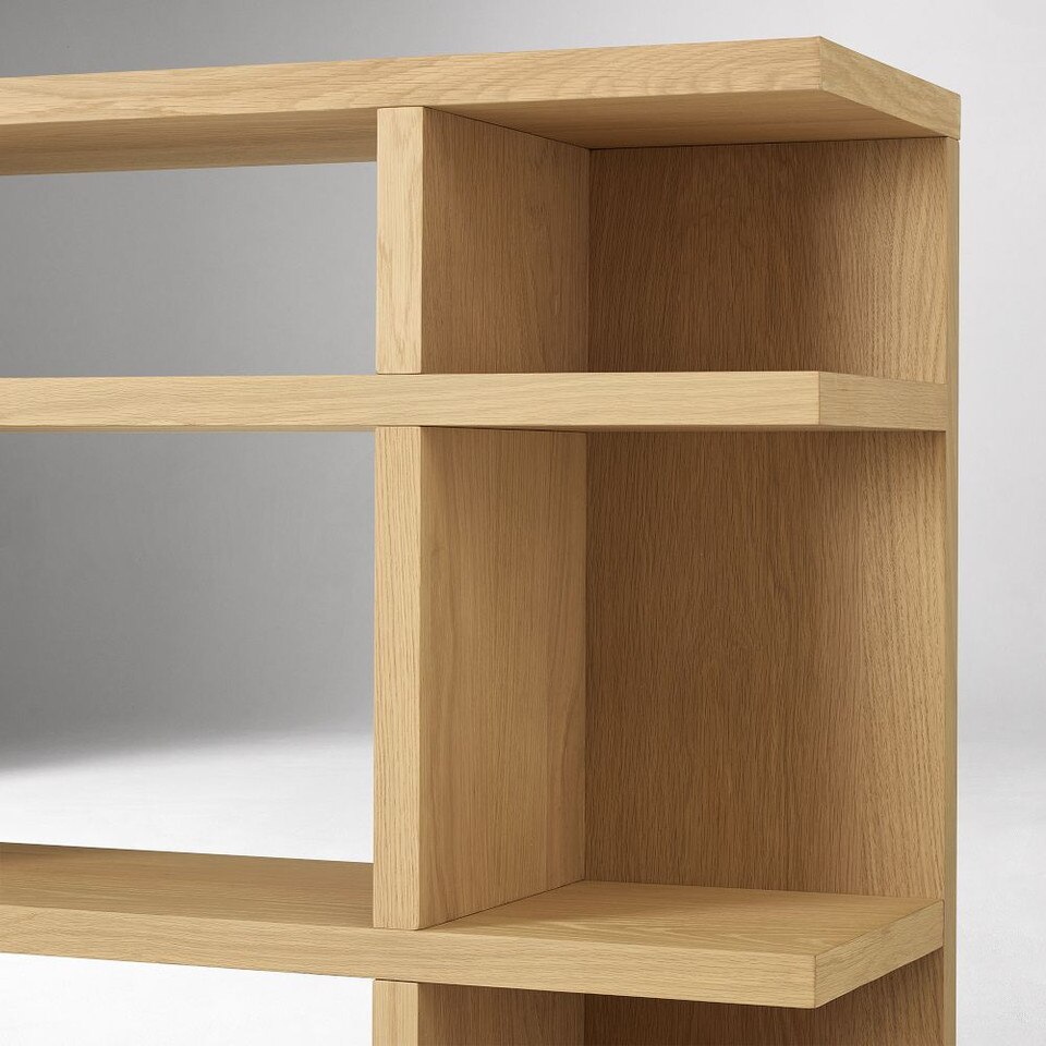Wallace Modular Narrow Bookcase Shelf Unit (122 cm)