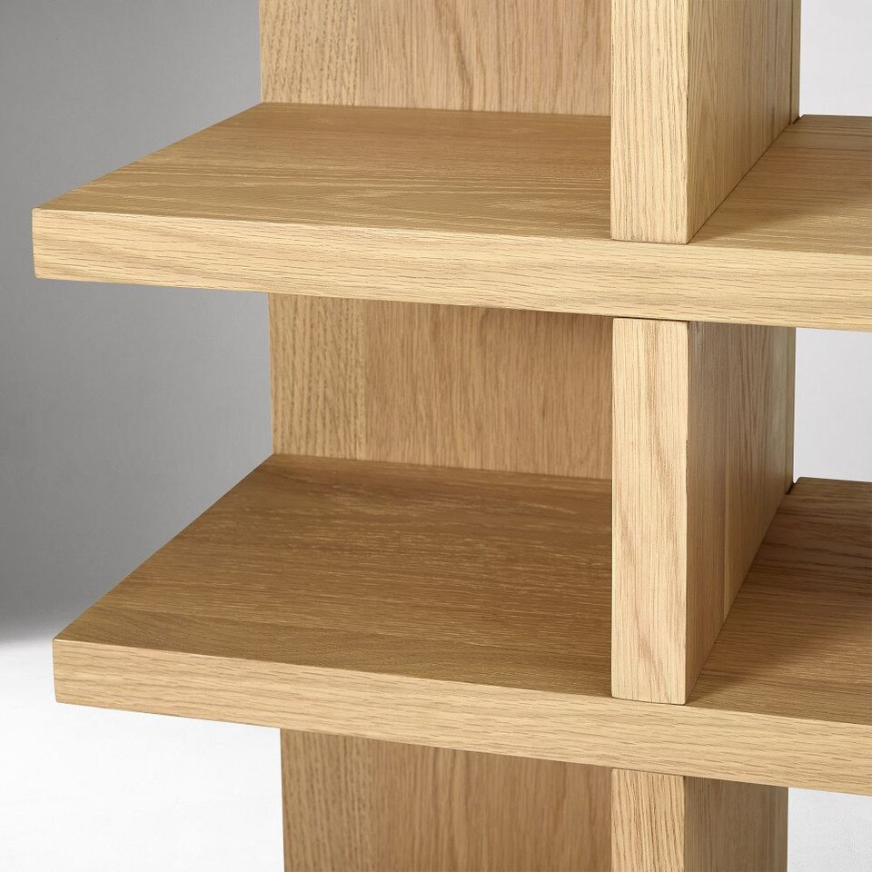 Wallace Modular Narrow Bookcase Shelf Unit (122 cm)