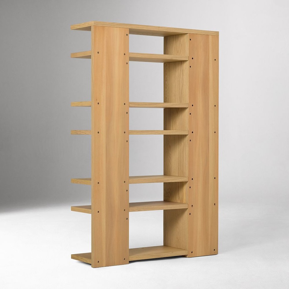Wallace Modular Narrow Bookcase Shelf Unit (122 cm)