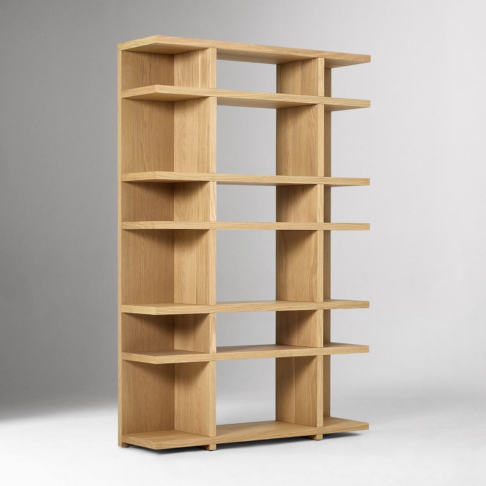 Wallace Modular Narrow Bookcase Shelf Unit (122 cm)