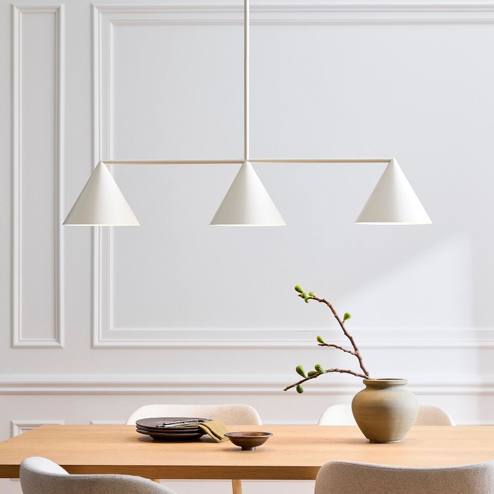 Warren Linear 3-Light Chandelier (122 cm)