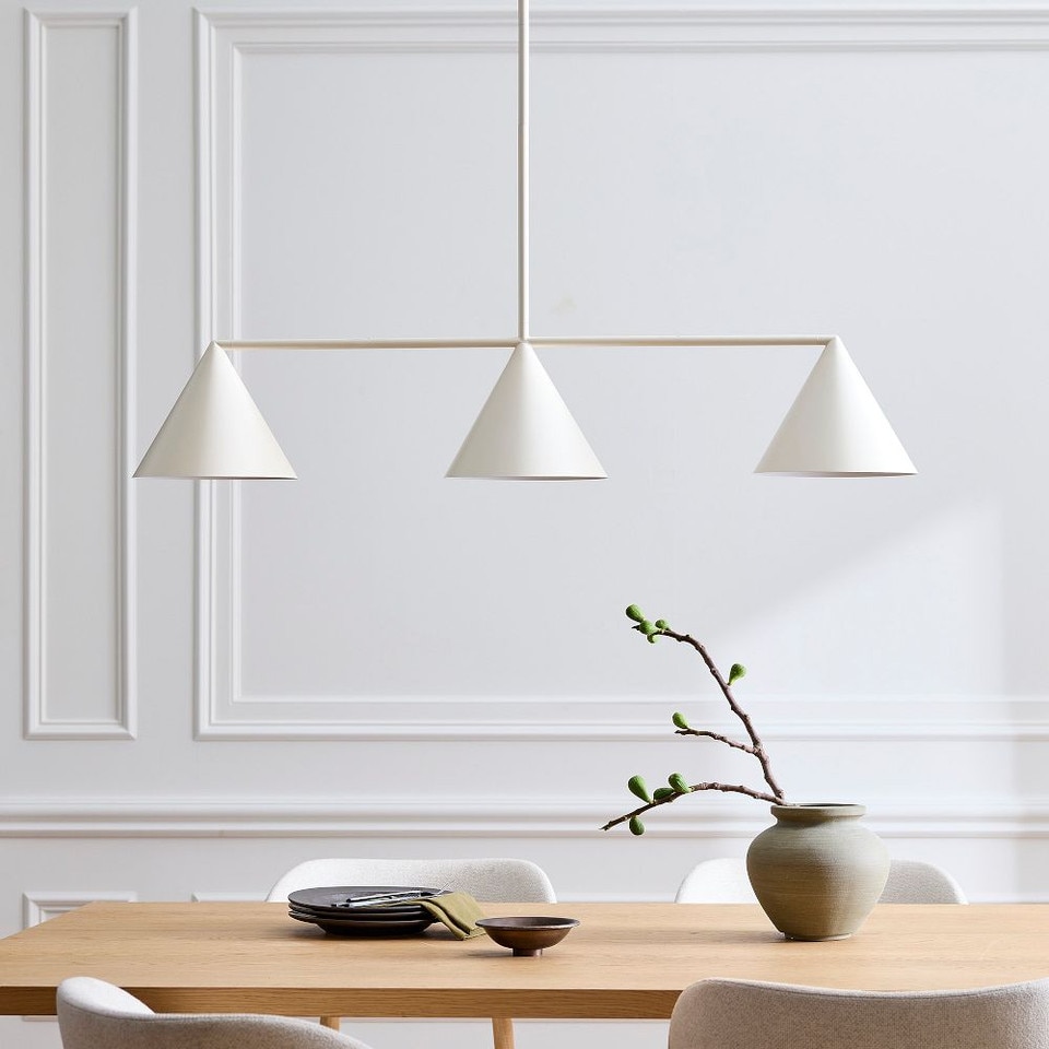 Warren Linear 3-Light Chandelier (122 cm)