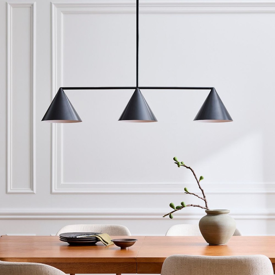Warren Linear 3-Light Chandelier (122 cm)
