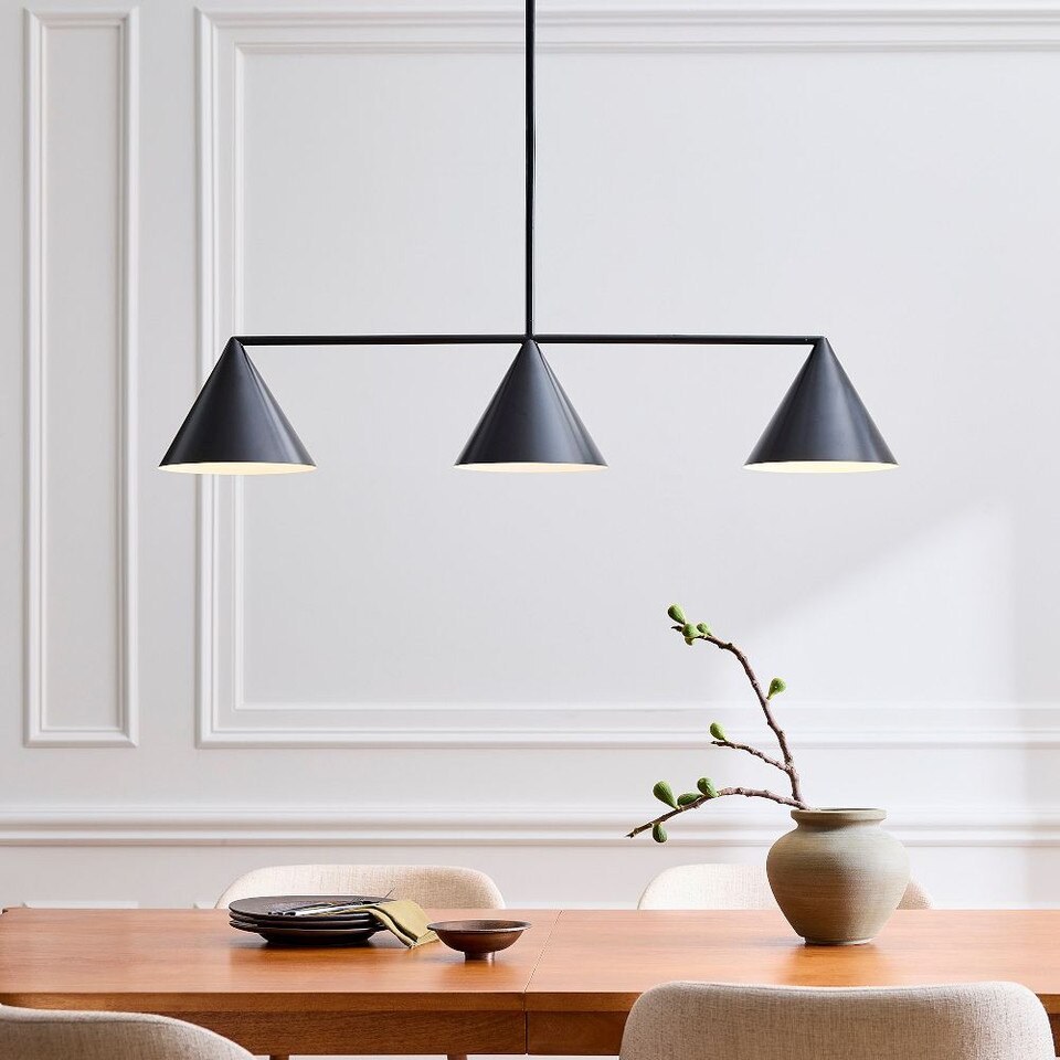 Warren Linear 3-Light Chandelier (122 cm)