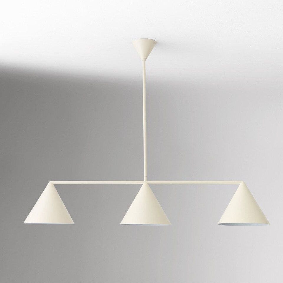 Warren Linear 3-Light Chandelier (122 cm)