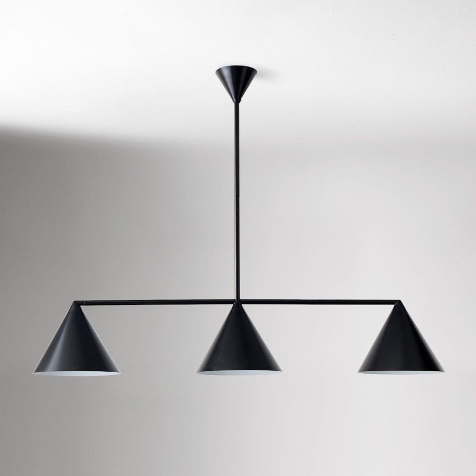 Warren Linear 3-Light Chandelier (122 cm)