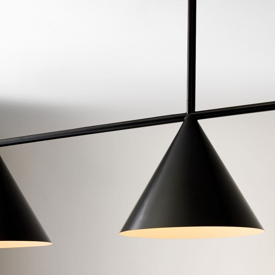 Warren Linear 3-Light Chandelier (122 cm)
