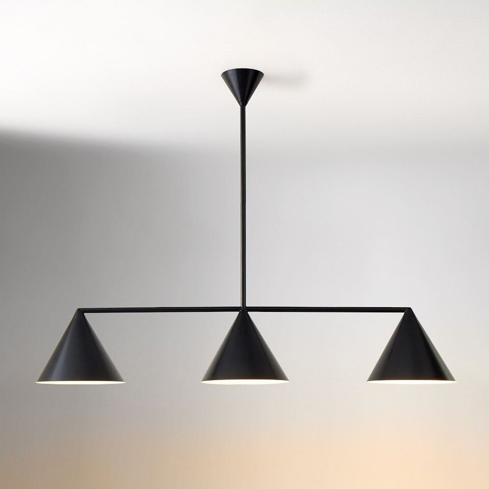 Warren Linear 3-Light Chandelier (122 cm)