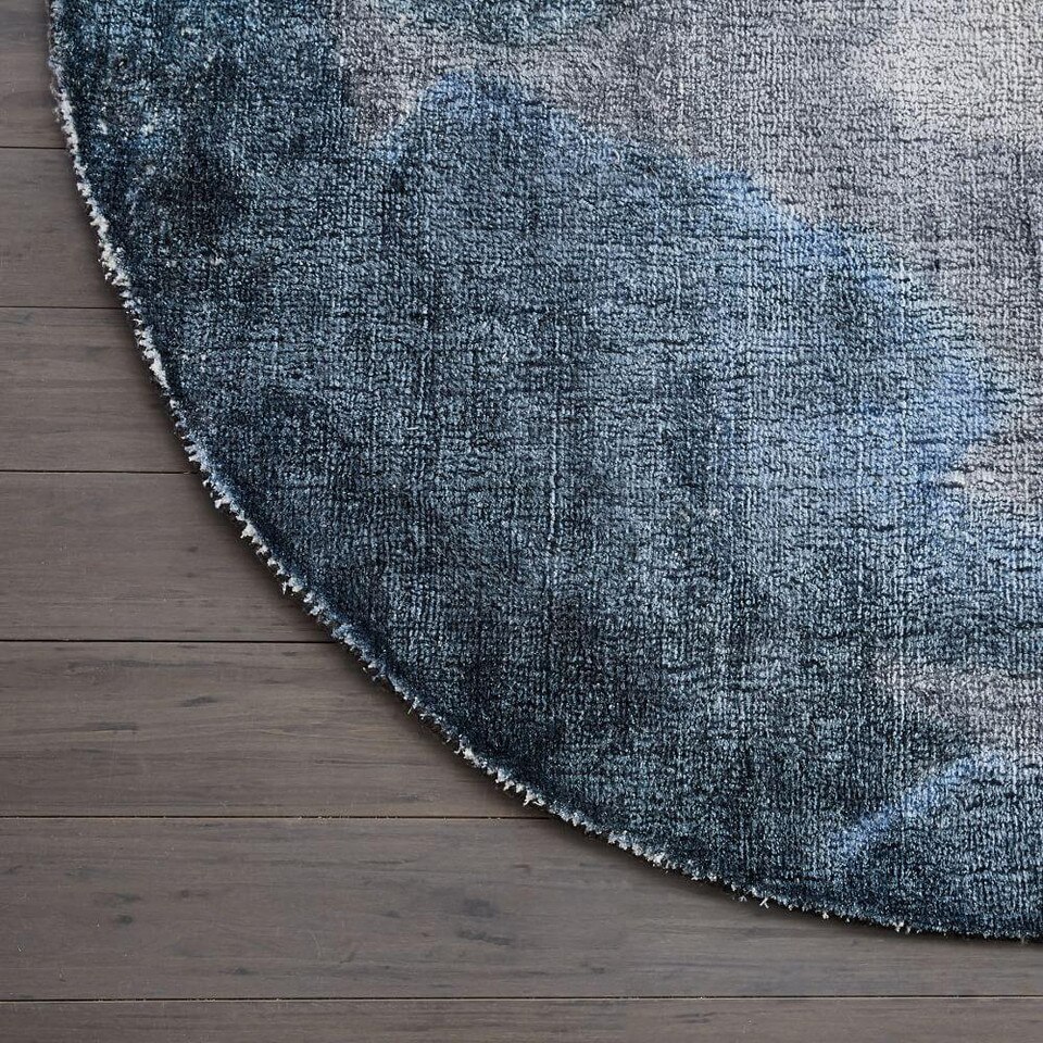 Watermark Rug - Oval (Midnight)