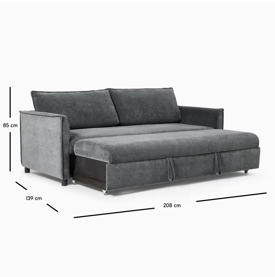 Whitman Super King Sofa Bed (208 cm)