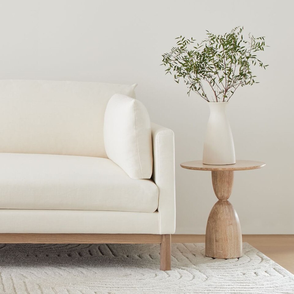 Winona Round Pedestal Side Table (41 cm)