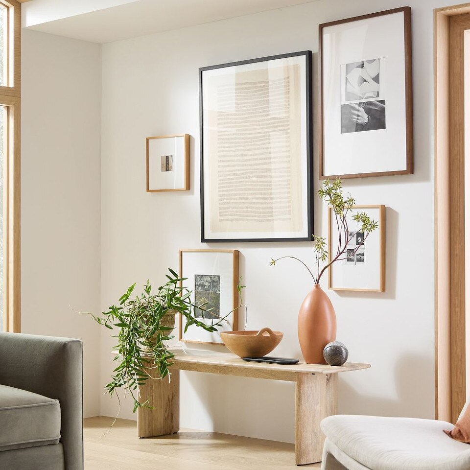 Multi-Mat Wood Gallery Frames - Wheat